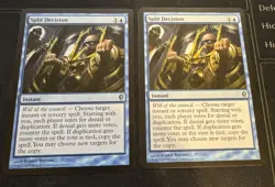 Split Decision x2 Conspiracy Magic the Gathering MTG - Image 1