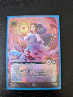 1x Belle - Accomplished Mystic - 226/204 - Enchanted - Holofoil NM-Mint Disney L - Image 1