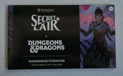 MTG Secret Lair X Dungeons & Dragons Shadowhearts Devotion(Foil) - New & Sealed - Image 1