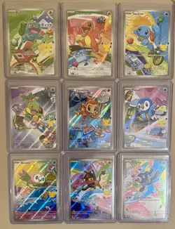 FULL SET POKEMON 30th ANNIVERSARY Partner Illustration Collection Series 1 - Image 1