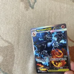 Pokemon TCG Phantasms Flames Mega Charizard x Ex 125/094 Ultra Rare - Image 3