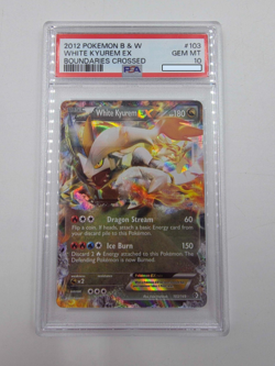 2012 Pokemon White Kyurem EX #103 Boundaries Crossed PSA 10 GEM MT - Image 1