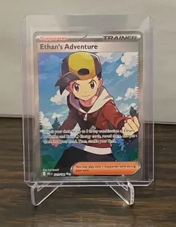Ethan's Adventure 221/182 Sv10: Destined Rivals Holo (Mint Condition) Pokemon - Image 5
