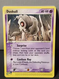 Duskull 61/100 - LP - Sandstorm, EX Pokemon Card VINTAGE - Image 1