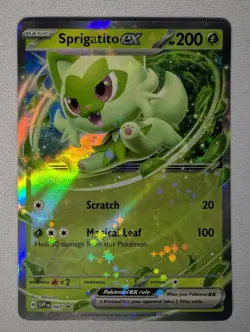 Sprigatito ex 087 Holo Promo Scarlet & Violet Promo Pokemon Near Mint - Image 1