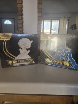 Pokemon TCG Mega Evolution Lucario & Gardevoir ETBs Lot Of 2 - New/Sealed - Image 2
