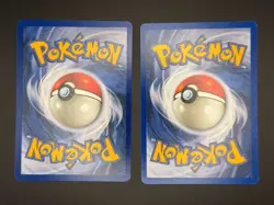 1st Edition Fossil Psyduck & Golduck NM Vintage Pokemon Cards 🐥 - Image 3