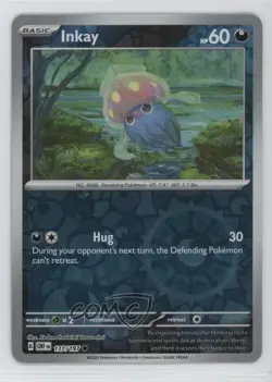 Inkay Reverse Foil Pokemon Scarlet & Violet: Obsidian Flames OBF #137 - Image 1