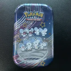 Random Pokemon Mini Tin - 2 Booster Packs, Art Card & Sticker - New Sealed+cards - Image 1