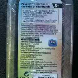 Random Pokemon Mini Tin - 2 Booster Packs, Art Card & Sticker - New Sealed+cards - Image 3