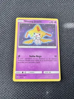Pokemon TCG Shining Jirachi 42/73 Shiny Holo Rare, Near Mint Condition - Image 1