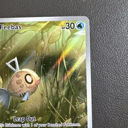 Pokemon Feebas Illustration Rare 198/191 Surging Sparks NM - Image 4