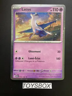 Carte Pokemon Latios Holo 073/182 / Promo EV Faille Paradoxe EV4 / NEUF FR - Image 2