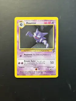 Haunter - Base Set 2 043/130 Pokemon Card LP - Image 1