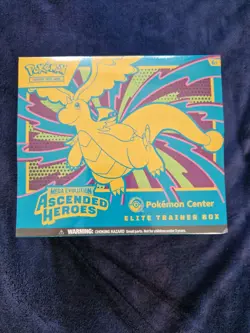 Pokemon TCG - Ascended Heroes Pokemon Center ETB Elite Trainer Box *READ DISC* - Image 1