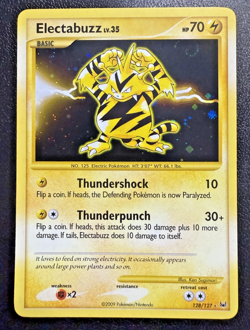 Pokemon TCG Electabuzz 128/127 Platinum Holo Rare!!!! NM - Image 1