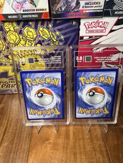 2022 Pokemon Mewtwo V Pokemon Go TAG 8.5 SWSH229 Black Star Promo Lot Of 2 - Image 4