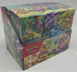 Pokemon TCG Prismatic Evolutions MINI TIN DISPLAY 8x MINI TINS Factory Sealed - Image 1