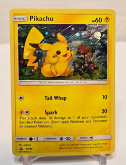 Pikachu SM86 Holo Black Star Promo Pokemon 1556 - Image 1