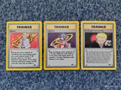 POKEMON TCG GYM CHALLENGEx 3 RARE TRAINER EXCELLENT SABRINA BLAINE SURGE'S WOTC - Image 1