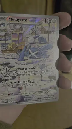 Pokemon 2024 TCG Metagross #178/162 Holo Illustration Rare Temporal Forces - Image 2