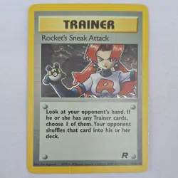 Pokemon TCG Rocket's Sneak Attack 16/82 (Team Rocket) Trainer Holo Rare - Image 2