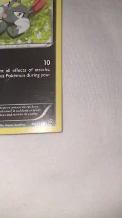 Pokemon TCG Sneasel 60/114 RARE MISCUT (XY Steam Siege) - Image 3