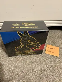 Pokemon TCG Crown Zenith Elite Trainer Box ETB Sealed - Image 1