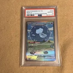 2024 MEW EX 232/091 SPECIAL ILLUSTRATION RARE POKEMON PSA 10 - Image 1