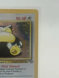 Snorlax 11/64 Jungle Holo Rare Pokemon TCG LP/MP - Image 4