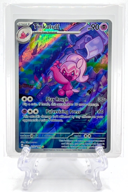 TINKATUFF 2023 Pokemon TCG SV02 Paldea Evolved #217/193 ILLUSTRATION RARE HOLO - Image 1