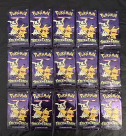 Pokemon 2023 Trick Or Trade Booster Pack Lot x15 Packs NEW SEALED - Image 1