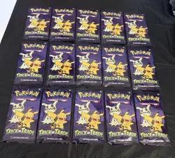 Pokemon 2023 Trick Or Trade Booster Pack Lot x15 Packs NEW SEALED - Image 2