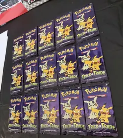 Pokemon 2023 Trick Or Trade Booster Pack Lot x15 Packs NEW SEALED - Image 3
