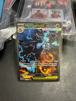 Mega Charizard X Ex 125/094 - SIR - Phantasmal Flames - Pokemon Near Mint - Image 2
