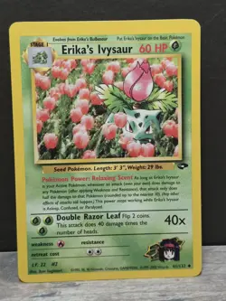 Erika’s Ivysaur 41/132 Gym Challenge 2000 Uncommon NM Pokemon TCG - Image 1