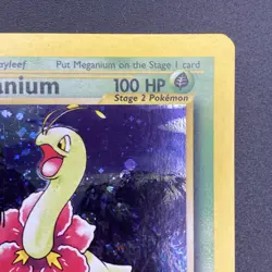 2000 Pokemon Neo Genesis 1st Edition Meganium Holo #11/111 NM - Image 3