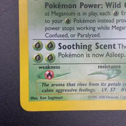 2000 Pokemon Neo Genesis 1st Edition Meganium Holo #11/111 NM - Image 5