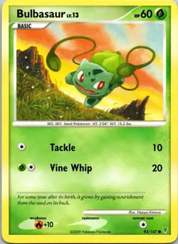 BULBASAUR - 93/147 - SUPREME VICTORS - - LP - Image 1