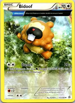 BIDOOF - 117/160 - PRIMAL CLASH - - LP - Image 1