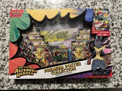 Pokemon Ascended Heroes Mega Lucario Premium Poster Collection Sealed Box - Image 1
