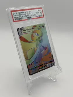 Pokemon Gardevoir VMAX Secret Rare Full Art Holo Champion's Path 076/073 PSA 10 - Image 2
