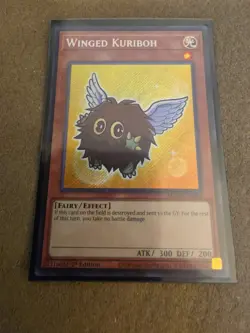 Yugioh! Winged Kuriboh MZMU-EN064 (Secret Rare) 1st Ed - Image 1