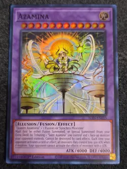 x1 Azamina (card) - ALIN-EN035 - Super Rare - 1st Edition Yu-Gi-Oh! M/NM - Image 1