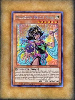 Yugioh Palladium Oracle Mana TN19-EN004 Secret Rare Limited Edition NM - Image 1