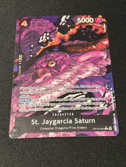 St. Jaygarcia Saturn OP13-83 R Carrying On His Will - One Piece Card - Image 1