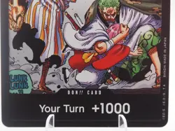 DON!! Card (Sanji & Zoro) OP06 One Piece Card - NM - Image 2