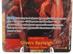 Silvers Rayleigh OP08-118 SEC Two Legends One Piece Trading Card Game - NM/M - Image 2