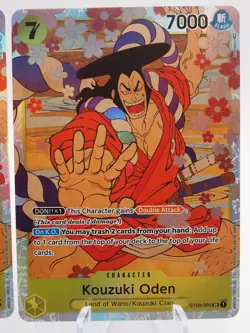 Kouzuki Oden ST09-005 SR One Piece TCG - Image 3