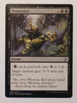 MTG - Dismember - Modern Masters 2015 079/249 - Regular Uncommon - Efficient - Image 1